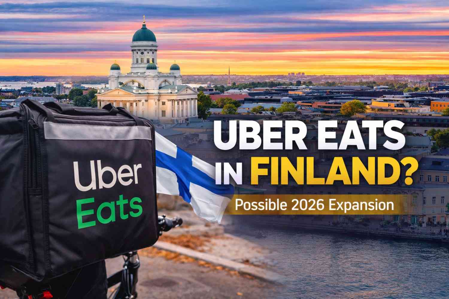 Uber eats coming to Finland